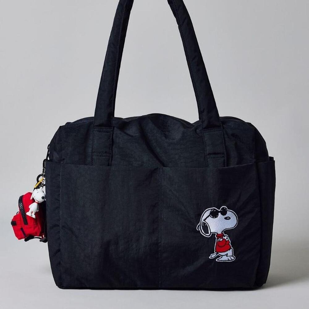 baggu uo exclusive joe cool embroidered small cloud carry-on bag